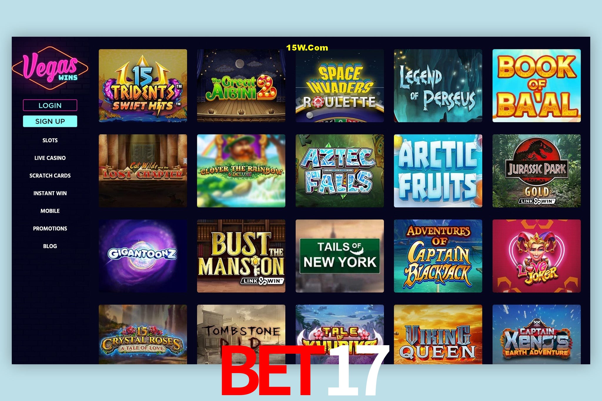 Experiência VIP Bet17